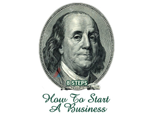How to start a business in 8 Simple Steps with Benjamin Franklin